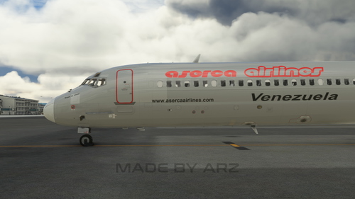 Aserca Airlines YV2754 MD82 - MaddogX (Legacy) | Custom Cockpit