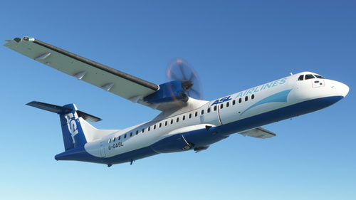 ASL Airlines UK G-OASL - Microsoft ATR 72-600