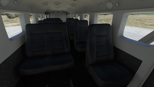 Asobo / BKSQ Cessna C208 Grand Caravan EX - Grey Seats