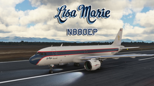 Asobo Airbus A320neo "Lisa Marie" N880EP