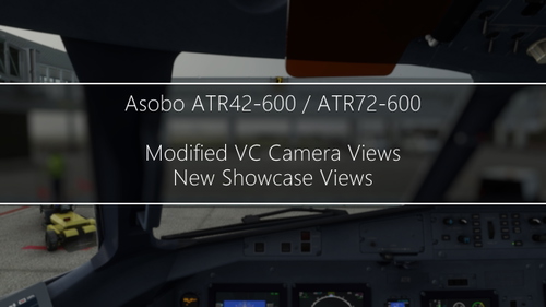 Asobo ATR 42-600 / ATR 72-600 Modified VC and Showcase Views