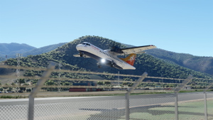 DrukAir Microsoft ATR 42-600 (A5-JNW) Weathered 8K thumbnail 1