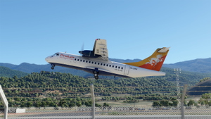 DrukAir Microsoft ATR 42-600 (A5-JNW) Weathered 8K thumbnail 2