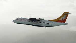 DrukAir Microsoft ATR 42-600 (A5-JNW) Weathered 8K thumbnail 5