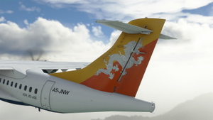 DrukAir Microsoft ATR 42-600 (A5-JNW) Weathered 8K thumbnail 8