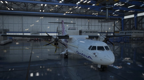 [ASOBO ATR 42-600] Ohana by Hawaiian ATR 45 | N804HC 