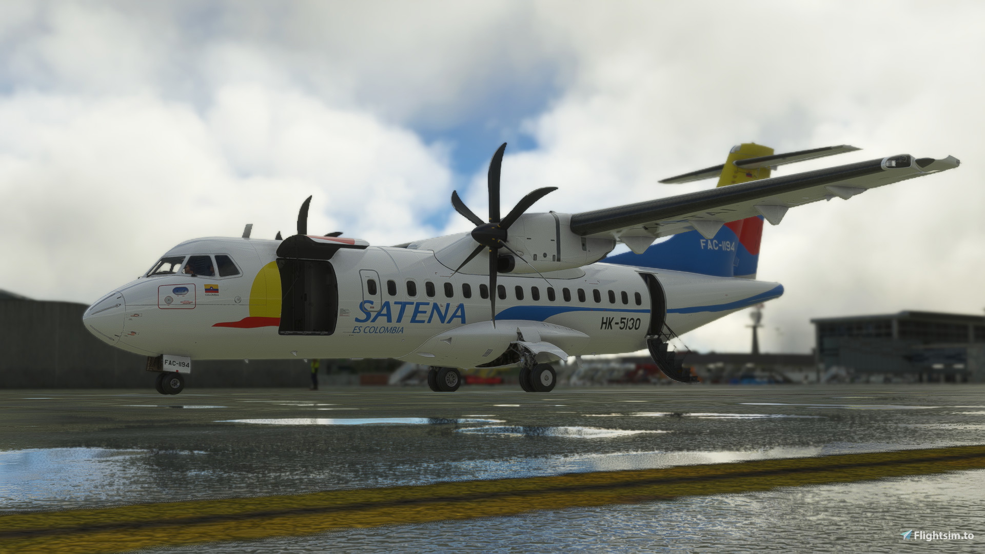 Asobo ATR 42-600 SATENA | 4K - Image 1