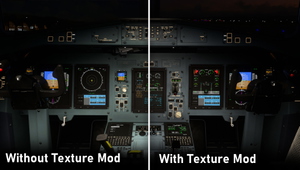 Asobo ATR 42/72-600 (Hans Hartmann) - Blue/Grey Cockpit Texture Mod thumbnail 2