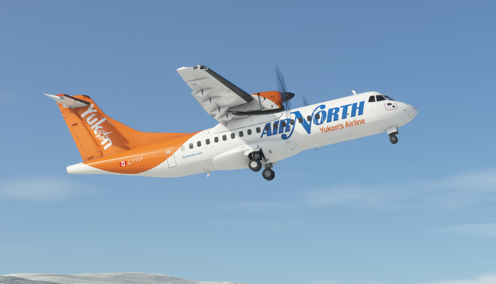 Asobo ATR 42 Air North (C-FVGF) - Image 1