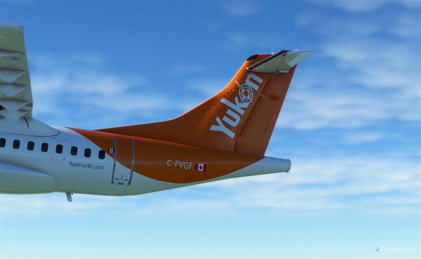 Asobo ATR 42 Air North (C-FVGF) for Microsoft Flight Simulator