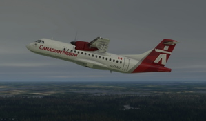 Asobo ATR 42 Canadian North (C-GULU) thumbnail 5