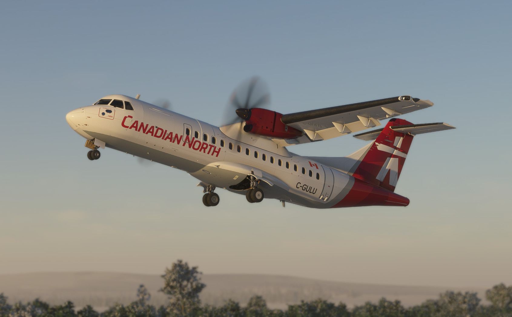 Asobo ATR 42 Canadian North (C-GULU) - Image 1