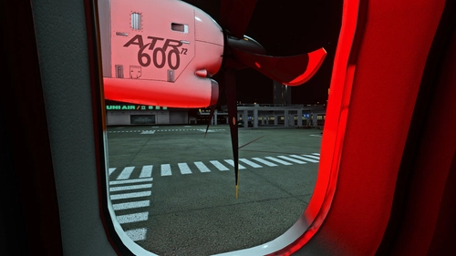 Asobo ATR 42/72-600 beacon lights brighter