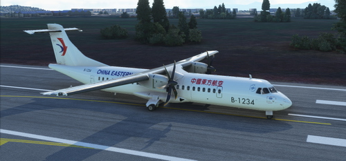 ASOBO ATR 72-600 中國東方航空 B-1234 [ 虛構] China Eastern Airlines B-1234 [fictional]