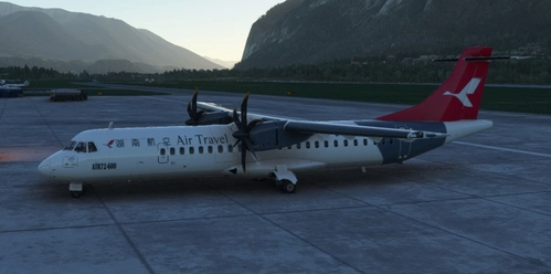 ASOBO ATR 72-600 湖南航空 B-2344 [ 虛構] ASOBO ATR 72-600 Air Travel B-2344 [fictional]