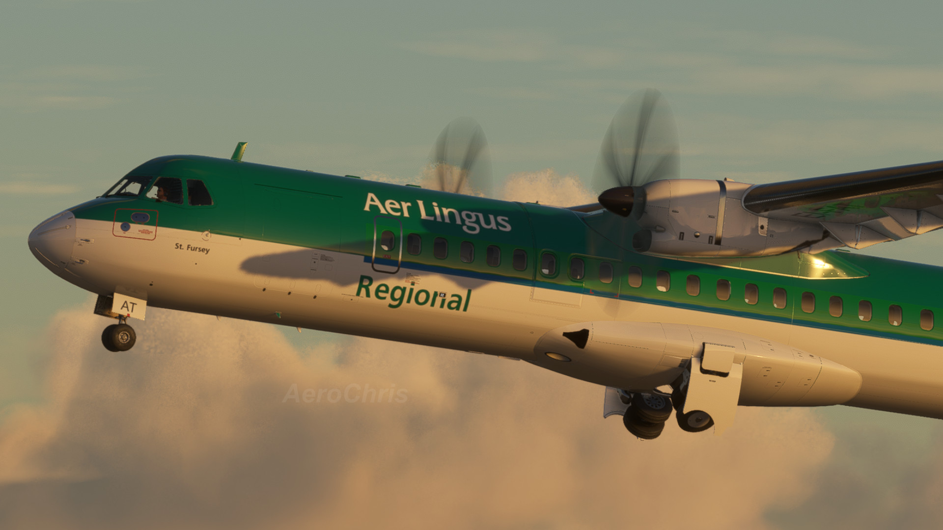 Asobo ATR 72-600 | Aer Lingus [opby Emerald Airlines | [PACK - 8K & 4K] - Image 1