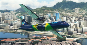 ASOBO ATR 72-600 AZUL (Brazilian Flag)| PR-AKO thumbnail 7