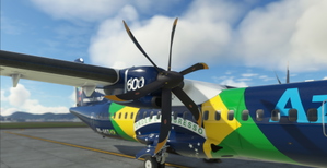 ASOBO ATR 72-600 AZUL (Brazilian Flag)| PR-AKO thumbnail 2