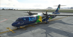 ASOBO ATR 72-600 AZUL (Brazilian Flag)| PR-AKO thumbnail 5