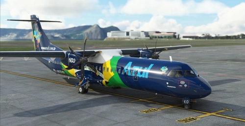 ASOBO ATR 72-600 AZUL (Brazilian Flag)| PR-AKO