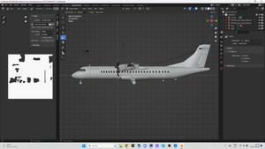 Asobo ATR 42/72-600 Blender Paintkit thumbnail 1
