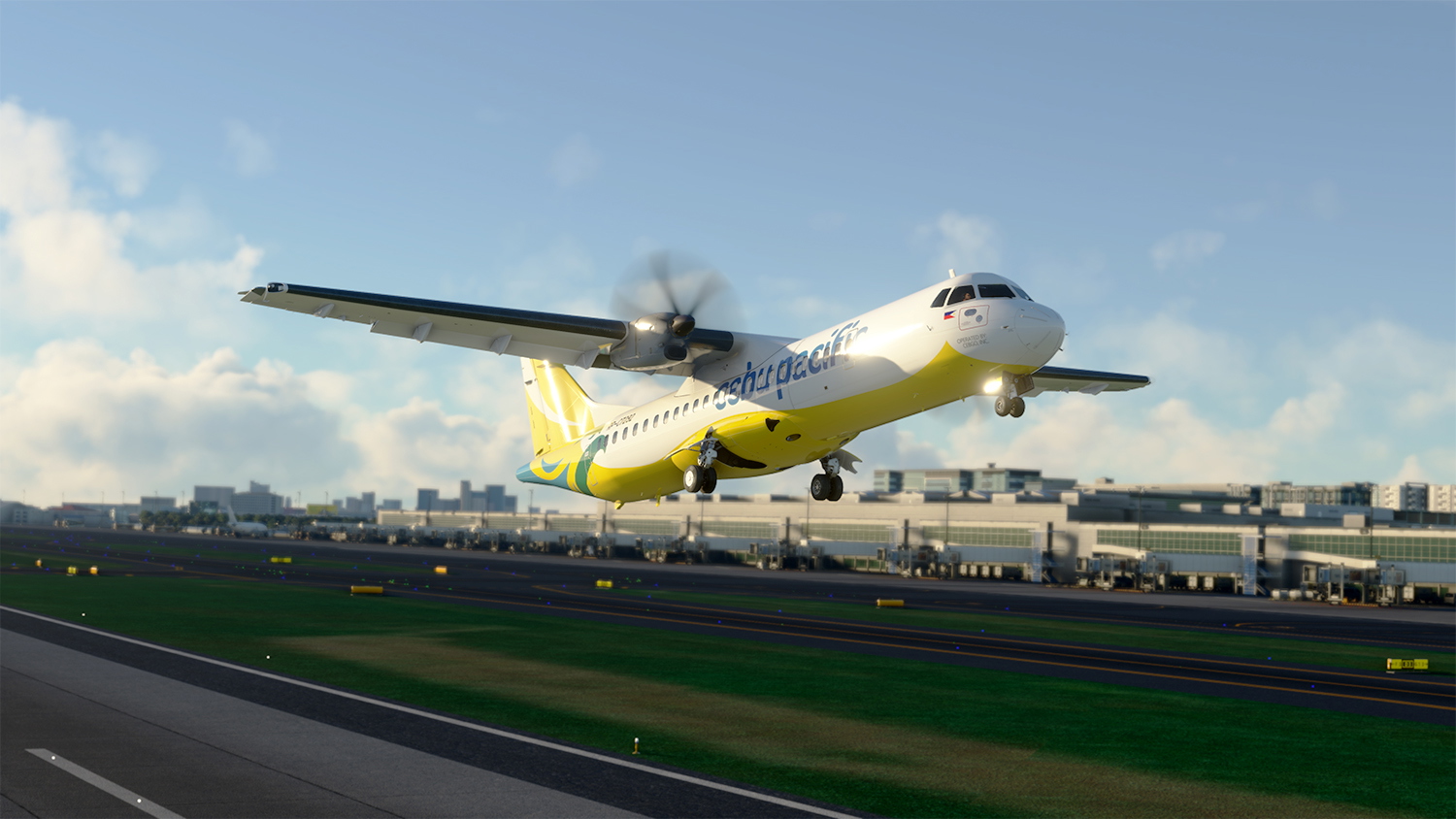 Cebu Pacific Air Asobo ATR 72-600 (RP-C7292) New Livery 8K - Image 1