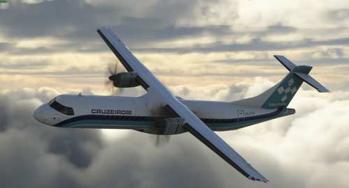 ASOBO ATR 72-600 Cruzeiro do Sul (CRZ) livery