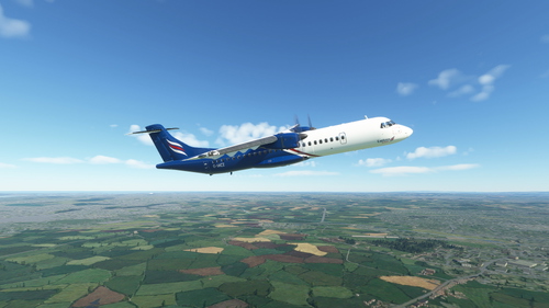 Asobo ATR 72-600 Eastern Airways G-IACZ