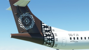 Asobo ATR 72-600 Fiji Link | Cabin Textures | 4K thumbnail 4