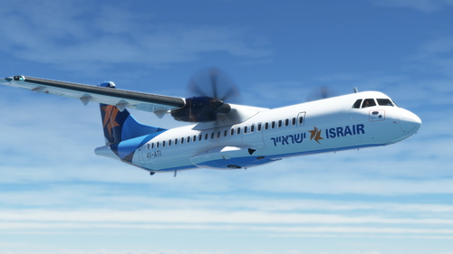 Asobo ATR 72-600 Israir | Fictional | Cabin Textures | 4K