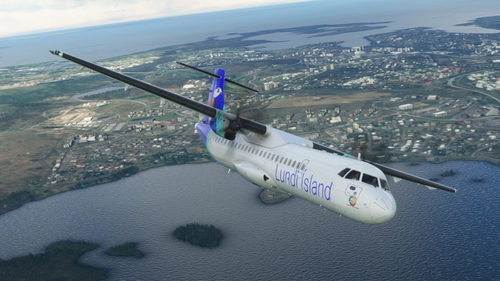 Asobo ATR 72-600 | Lundi Island | VA Livery | Un-registered