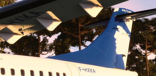 Asobo ATR72-600 | Air Corsica | F-HXKA | AMBIZONE 2025
