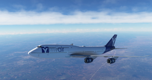 Asobo B747-8 MyAir livery