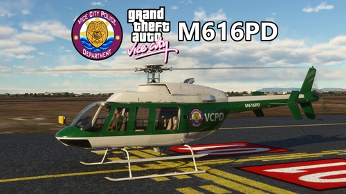 Asobo Bell 407 "M616PD" (Vice City Police Department)