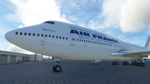 Asobo Boeing 747-8 Air France "Musée de l'Air et de l'Espace"
