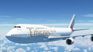 [DISCONTINUED] - Asobo Boeing 747-8 Emirates New Livery thumbnail 2