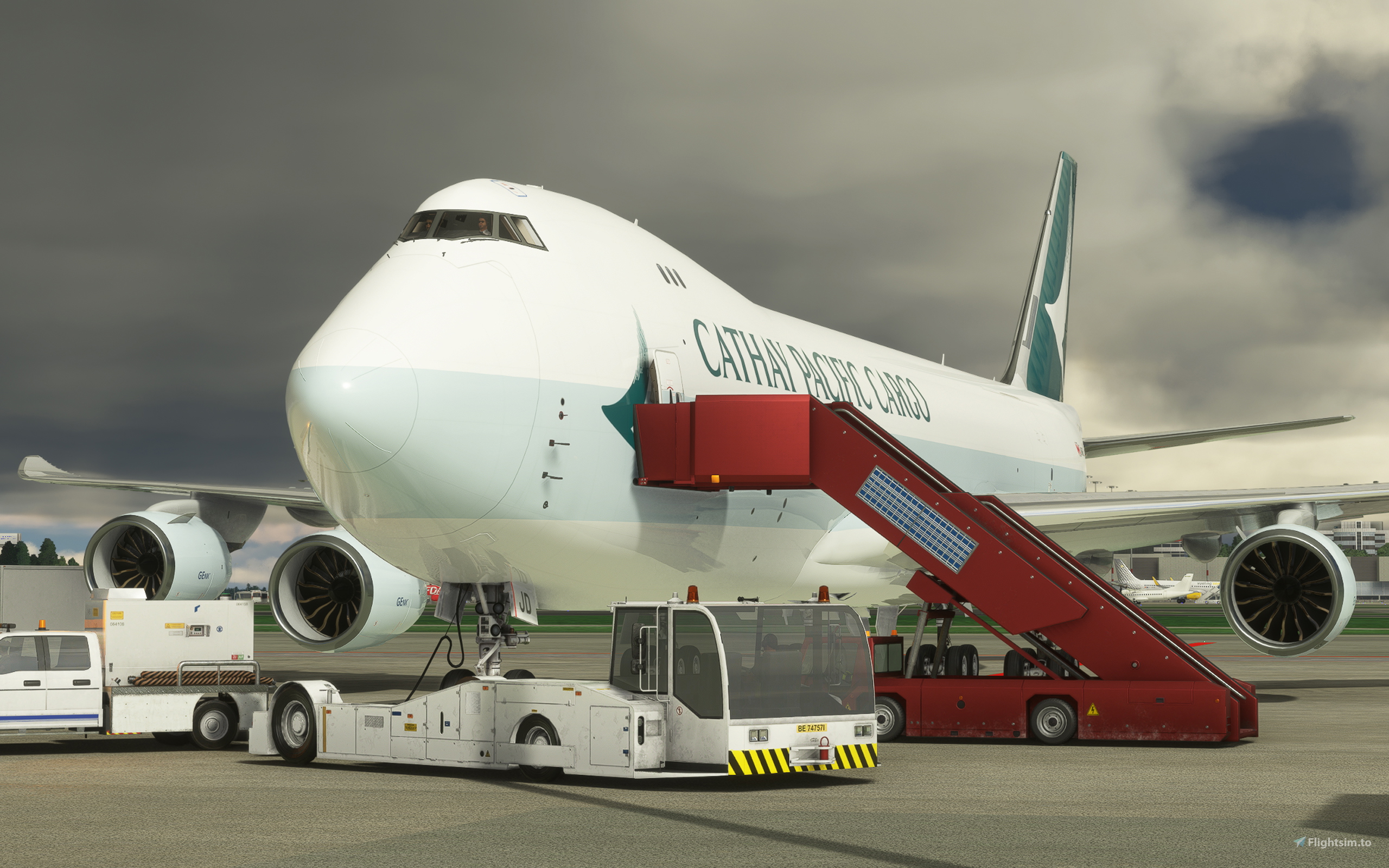 航空機 Cathay pacific cargo Boeing 747-8F Cathay Pacific Cargo 747-8F | FAIB - FSX AI Bureau