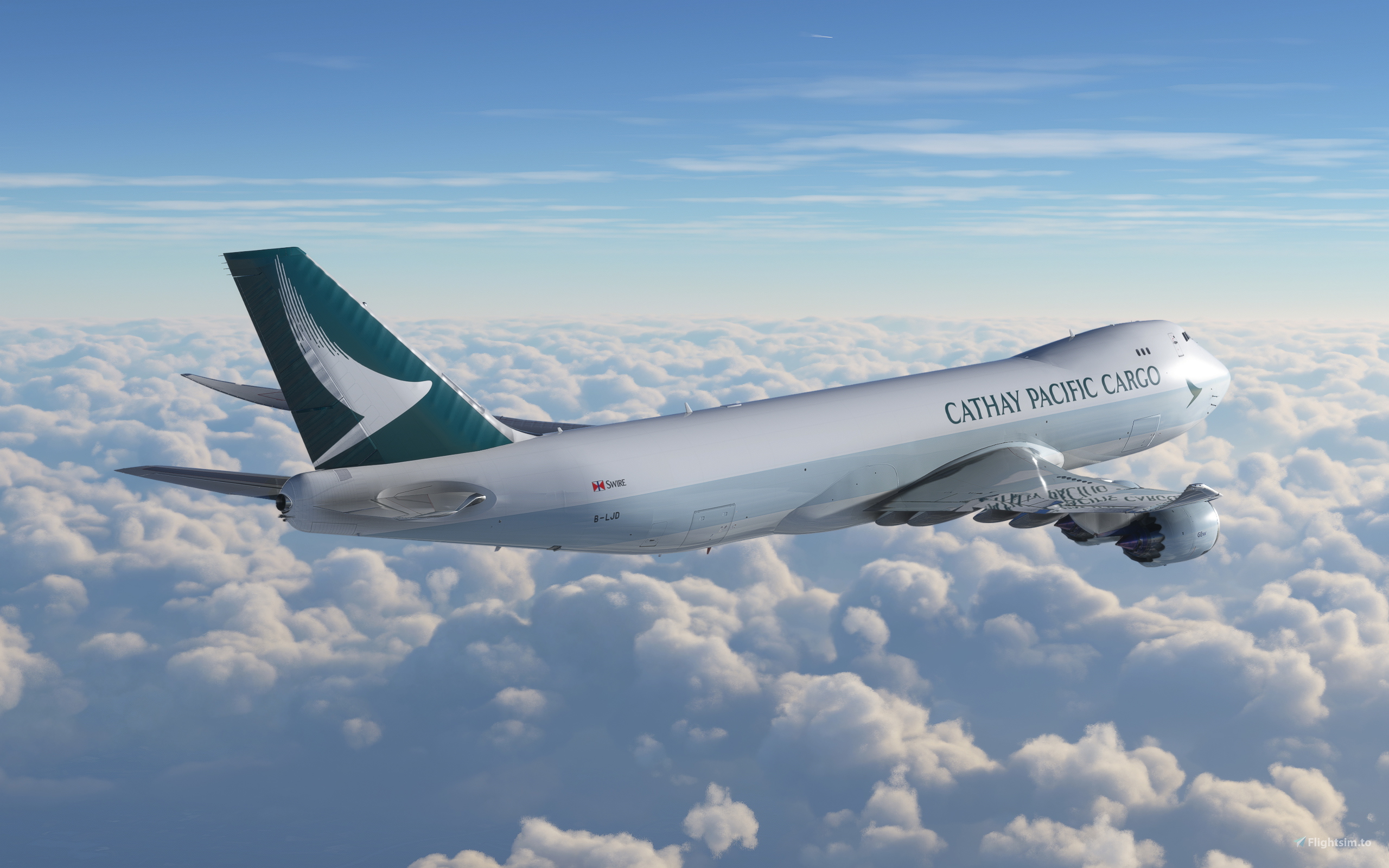 Boeing 747-8F Cathay Pacific Cargo (B-LJD) for Microsoft