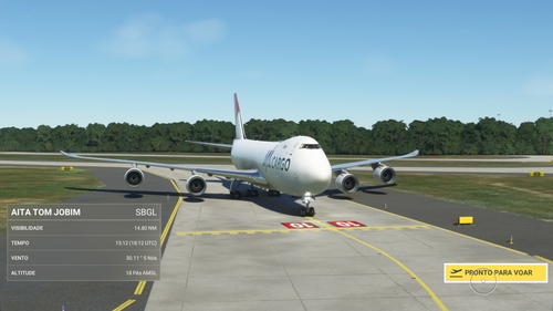Asobo Boeing 747-8F Jal Cargo JA8906 4K