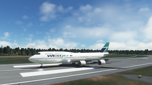 Asobo Boeing 747-8i Westjet 4K