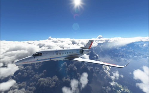 Asobo Cessna Citation Longitude  DLR HALO