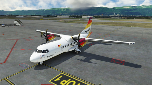 ASOBO / Hans Hartmann ATR 42-600 Tyrolean OE-TYR / Fictional