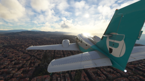 [ASOBO] SimFly BARON G-36 livery