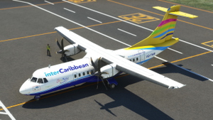 Asobo/Hans ATR 42-600 Inter Caribbean Airlines thumbnail 4