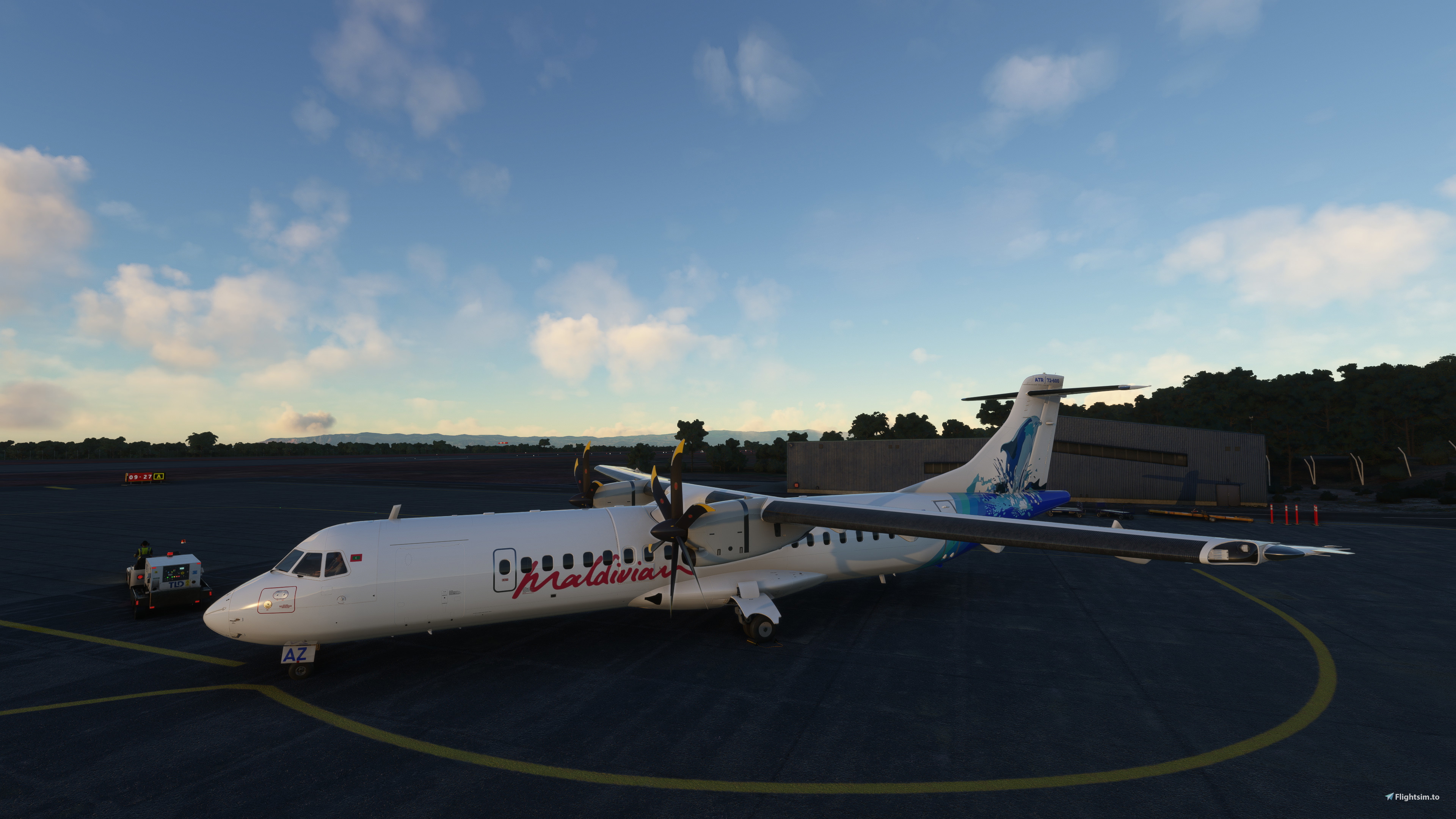 Asobo/Hans Hartman ATR72 - Maldivian [8Q-IAY | 8Q-IAZ] [8K] - Image 1
