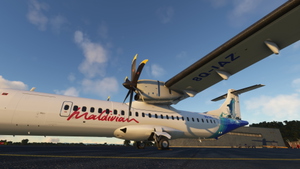 Asobo/Hans Hartman ATR72 - Maldivian [8Q-IAY | 8Q-IAZ] [8K] thumbnail 4