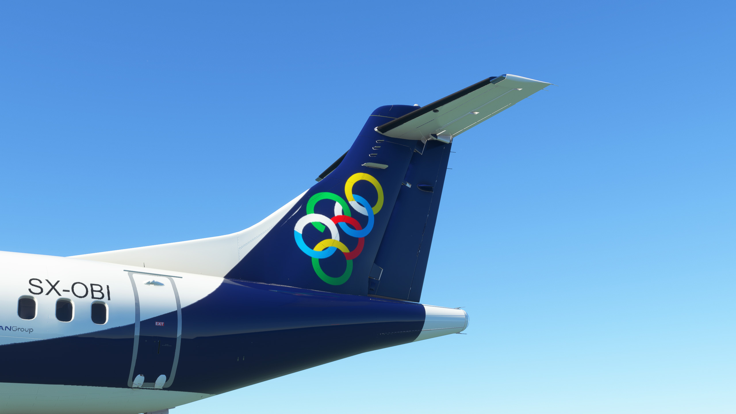 Asobo/Hans Hartmann ATR 72-600 Olympic [SX-OBI] - Image 1
