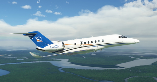Astonjet Asobo Cessna Citation Longitude