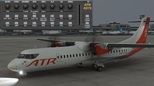ATR 42 / 72 Autopilot gauge layer for x-Touch gauge and Axis and Ohs