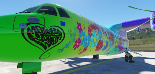 ATR 42-600 Hippy PaintJob